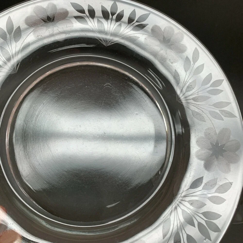 Unbranded etched flowers